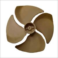 Крыльчатка вентилятора микроволновой (СВЧ) печи бежевый D-109 демонтаж