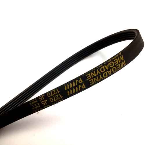 Ремень 1270 J5 (1270J5 ) Samsung черн. Megadyne для стиральной машины - демонтаж