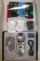 Массажёр элетронный, импульсный Меридиан 2017, 4 контактные пластины, металлик