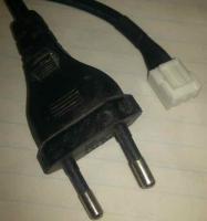 Кабель питания бытовой аппаратуры DRF-03 2pin(M) - 2pin(F),2.0m,чёрный