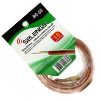 Кабель-антенный-коаксиальный-RG6-с-F-разъемами,-PVC-(1.0mm-CCS+FOAM-PE+COPPY-10М,-75-Ом-Selenga