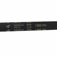 Ремень 1260 H6 (1260H6 ) BLH389UN черн. HUTCHINSON для стиральной машины