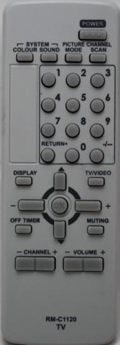 Пульт TV JVC RM-C1120