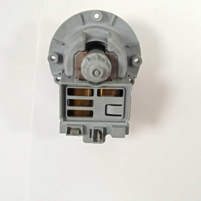 Насос сливной (помпа) M332 (T2124) RC0489 Askoll 40W, крепл. — 3 защелки, выводы — сзади раздельно Фото 2