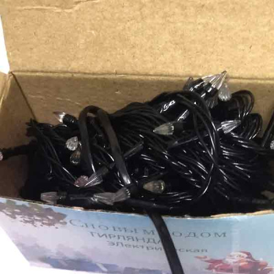 Гирлянда нить 100 led RGB 8м 165