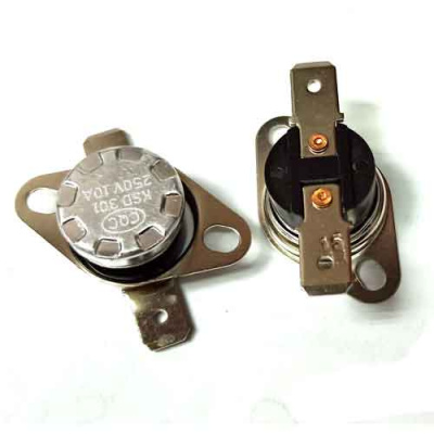 Термостат-KSD301-15°C-10А-Китай-нормально-закрытый