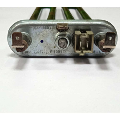 ТЭН стиральной машины 2000Вт 230B b 220мм DC47-00033D 12 кОм Kawai Фото 2