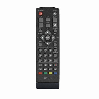Пульт для DVB-T2 ресивера HT-1110 (REXANT RX-511) (Huayu)