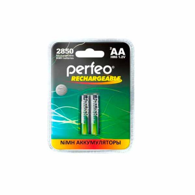 Аккумулятор AA Ni-MH Perfeo Rechargeable PF AA2850х2BL PL HR6 2850мАч