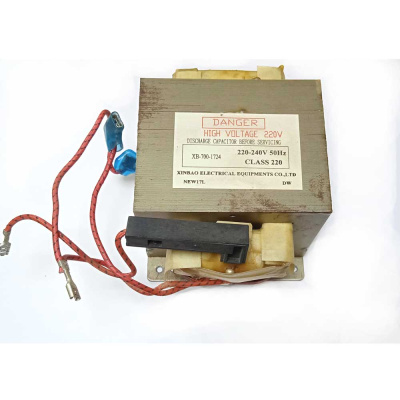 Трансформатор МОТ микроволновой (СВЧ) печи XB-700-1724 Фото 1