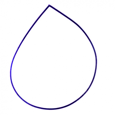 Хомут манжеты люка стиральной машины пружина D= 20 (демонтаж)