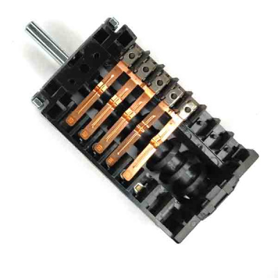 Переключатель духовки 3 (2+0)-позиц. 5 гр.конт. 42.03000.031  Rika вид - 3