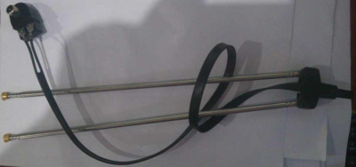 Антенна рожковая, телевизионная, комнатная