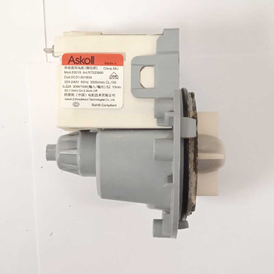 Насос сливной (помпа) Askoll DC31-00180A Samsung 30W, крепл. — 3 винта, выводы — сзади раздельно Фото 3