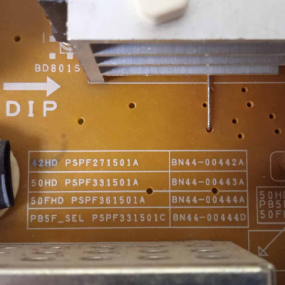 PowerBoard Samsung BN44-00442A SU10054-10040 PB4PB5PB5FPB5F_SEL REV1.2 Фото 3