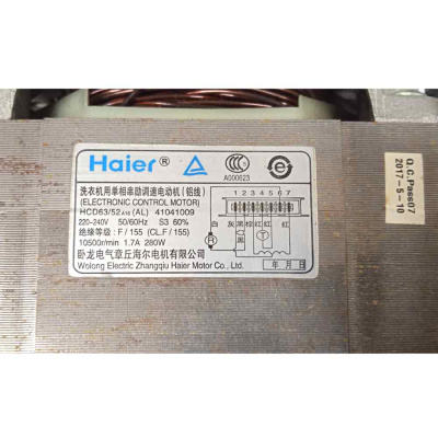 Двигатель стиральной машины Haier, Candy 41041009 мощн. 280W (Wolong) Фото 4