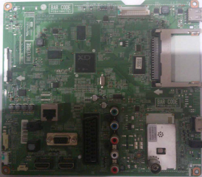 MainBoard LG 42LM340T-ZA LD21B/LC21B EBR75149853 EAX64317404(1.0) G4_L_TU123