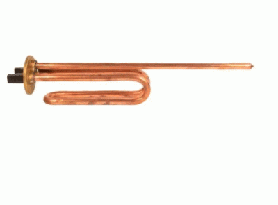 ТЭН для водонагревателей RCF 48мм L260мм 2500W ТЭНВ288, без анода, изогнутый