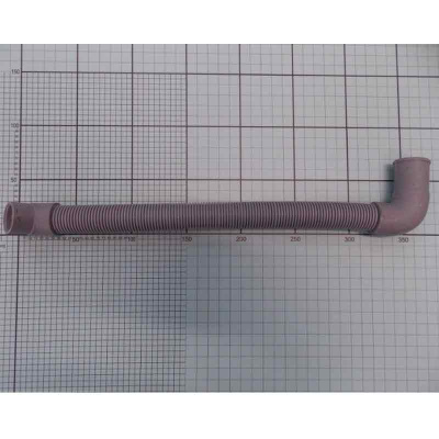 Шланг посудомоечной машины Hansa 1033332 350мм гофрированный пластик