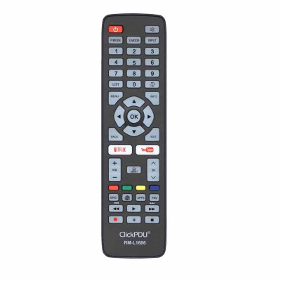 Пульт Samsung LG Sony Panasonic Philips Sharp RM-L1606 RM-L1606 (multibrand 6 в 1) (ClickPdu)