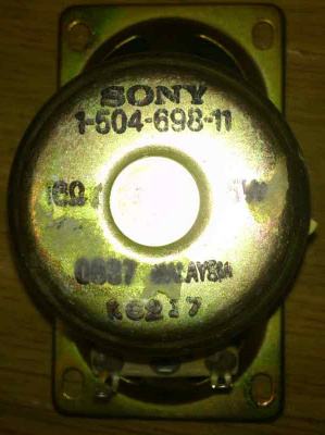 Динамик 6Ω 5W 1-504-698-11 LG 32LK551-ZB.BRUYLJU