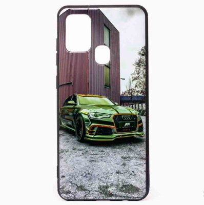 Чехол Samsung Galaxy A21S бампер силикон SM-A217 - автомобиль