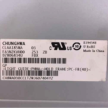 Матрица-(Экран)-Samsung-LE19C350D1WXRU-Ver-PY02-CLAA185WA-03-E194548