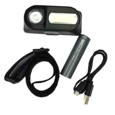 Фонарь-налобный-KX-1804-(Аккумулятор-18650)