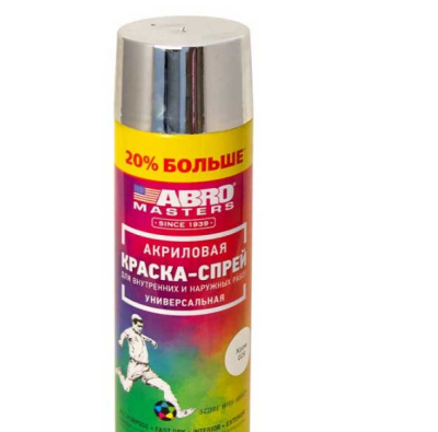Краска-аэрозоль +20% SP-029-L-AM-RE хром ABRO