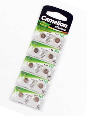 Элемент-Alkaline-AG3-AG3-(AG3,-LR41,-LR736,-G3,-192,-GP92A,-392,-SR41W)-Camelion-BL10