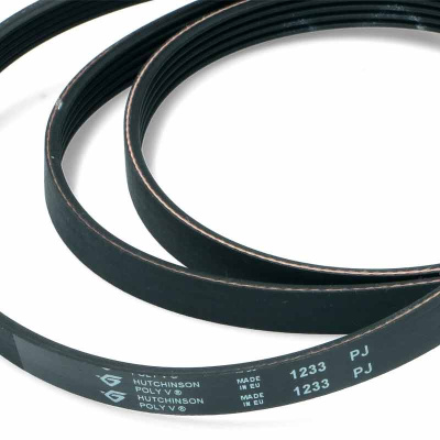 Ремень 1233 J5 (1233J5 ) черный для стиральной машины HUTCHINSON