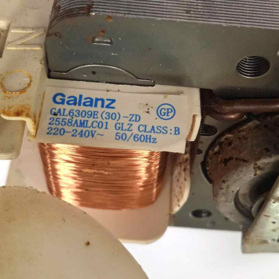 Двигатель вентилятора микроволновой (СВЧ) печи GAL6309E(30)-ZD Фото 3