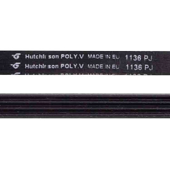 Ремень-1136-J4-(1136J4-)-черный-Hutchinson-для-стиральной-машины