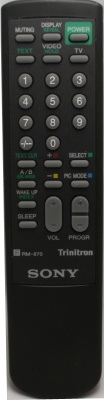 Sony RM-870  (ic)