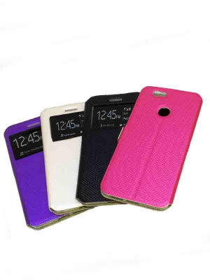 Чехол-Huawei-Nova-L01-L11-книжка-силикон-иск.-кожа-с-прозрачным-окном