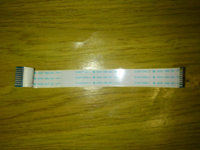 Cable JVC HR-XV31 Sumitomo-Y AWM 2896 80C 30V VW-1 A:129 B:12,5 N:9pin