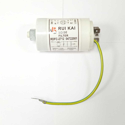 Фильтр сетевой стиральной машины 12А RDFC-2712 04722001 RUI KAI