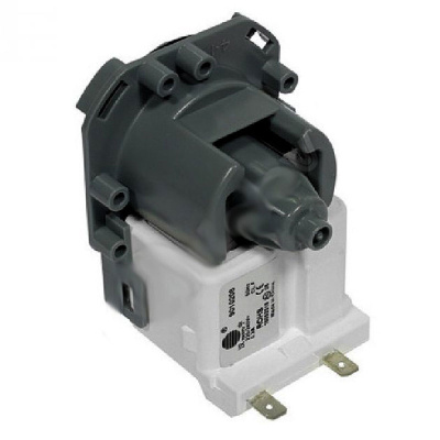 Насос-сливной-(помпа)-B20-6AZC-9010208-Hanyu-30W,-крепл.-—-3-защелки,-выводы-—-сзади-раздельно
